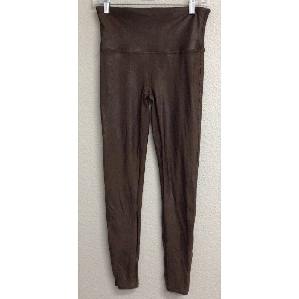 Spanx Brown Leggings Women’s Size Large Nylon Stretch